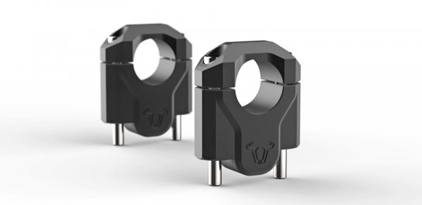 Bar riser H=40 mm. Black. R1200GS LC/Adv/Rallye, R1250GS.