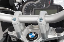 Bar riser H=40 mm. Silver. BMW R1200GS LC / Adv. (13-).