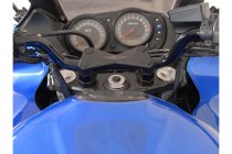 Bar riser H=20 mm. Black. Kawasaki Z750/R/S, Z1000.