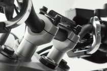 Bar riser H=20 mm. Silver. Triumph Str. Triple 675 (12-16).