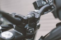 Superbike handlebar Ø 28,6 mm incl. converter Black. Aluminum. Tapered. 740mm.