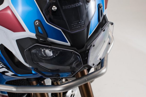 Headlight guard Bracket with PVC panel. CRF1000L Adv Sports (18-).