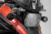 Headlight guard Bracket with PVC panel. Suzuki V-Strom 1050 (19-).