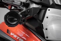 Headlight guard Bracket with PVC panel. Suzuki V-Strom 1050 (19-).