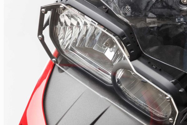 Headlight guard Bracket with PVC panel. BMW F700GS/F800GS (12-).