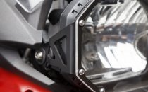 Headlight guard Bracket with PVC panel. BMW F700GS/F800GS (12-).