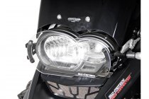 Headlight guard Bracket with PVC panel. BMW R 1200 GS (08-12).