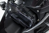 Headlight guard Bracket with PVC panel. BMW R1200GS, R1250GS.