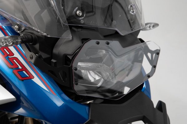 Headlight guard Bracket with PVC panel. BMW F850GS Adv (18-).