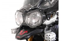 Headlight guard Bracket with PVC panel. Tiger 800/1200 models.