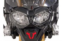 Headlight guard Bracket with PVC panel. Tiger 800/1200 models.