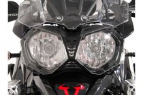 Headlight guard Bracket with PVC panel. Tiger 800/1200 models.