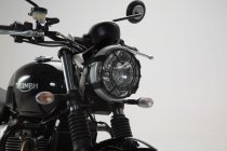Headlight guard Grille. Black. Triumph Speed/ Street Twin.