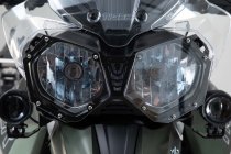 Headlight guard Bracket with PVC panel. Tiger 1200 XCx/XRx (18-).