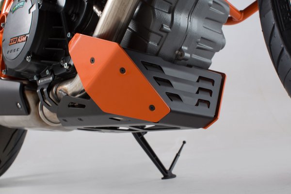 Front spoiler Orange/Black. KTM 1290 Super Duke R / GT.