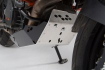 Engine guard Black/Silver. KTM 1090 Adv, 1190 Adv/R, 1290 SAdv.