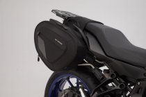 BLAZE saddlebag set Black/Grey. Yamaha MT-07 / Moto Cage / Tracer.