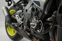 Engine Case Protector Black/silver. Yamaha MT-10 (16-).