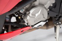 Engine Case Protector Black/silver. BMW S1000R / RR / XR.