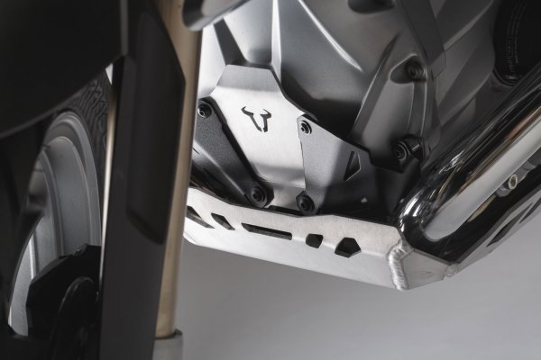 Extension for engine guard Black/silver. BMW R1200 (13-), R1250 (18-).