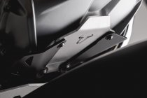 Extension for engine guard Black/silver. BMW R1200 (13-), R1250 (18-).