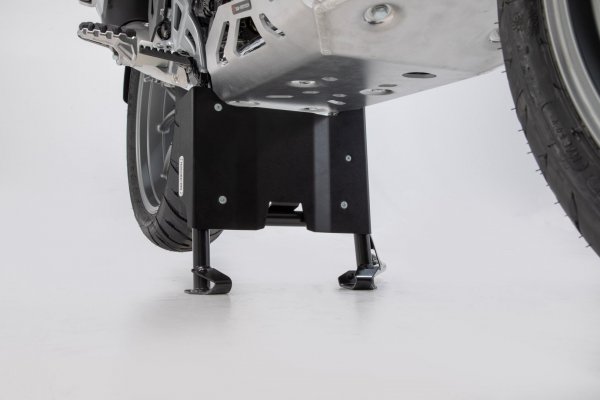 Engine guard extension for centerstand Black. BMW R1200GS (12-), R1250GS (18-).