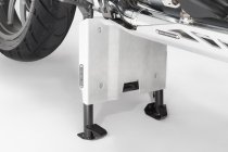 Engine guard extension for centerstand Silver. BMW R1200GS (12-), R1250GS (18-).