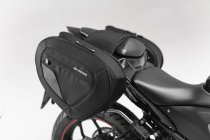 BLAZE H saddlebag set Black/Grey. Yamaha YZF-R3 (15-).