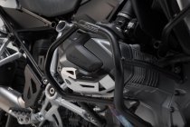 Cylinder guard Black/Silver. BMW R 1250 GS/Adv, R 1250 RS/ RT.