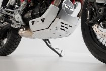Engine guard Silver. Moto Guzzi V85 TT (19-).