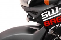 Light mounts Black. Suzuki DL1000/650. Kawasaki KLV1000.