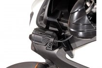 Light mounts Black. Suzuki DL650 V-Strom (11-16) / XT (15-16).