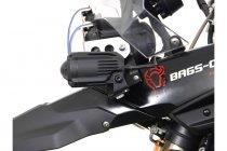 Light mounts Black. BMW F 800 GS (08-12) / F 650 GS (07-11).