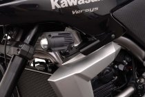 Light mount Black. Kawasaki Versys 650 (10-14).