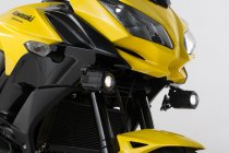 Light mounts Black. Kawasaki Versys 650 (15-).