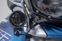 Light mounts Black. Triumph Tiger 800 models (10-).