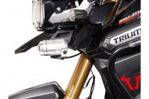 Light mounts Black. Triumph Tiger 1200 Explorer (11-15).