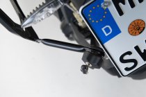 Anti-theft protection for PRO side carrier QUICK-LOCK function. 2 matching locks, 2 keys.