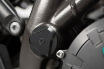 Frame cap set Black. KTM 1050/1090/1190 Adv,1290 SAdv.