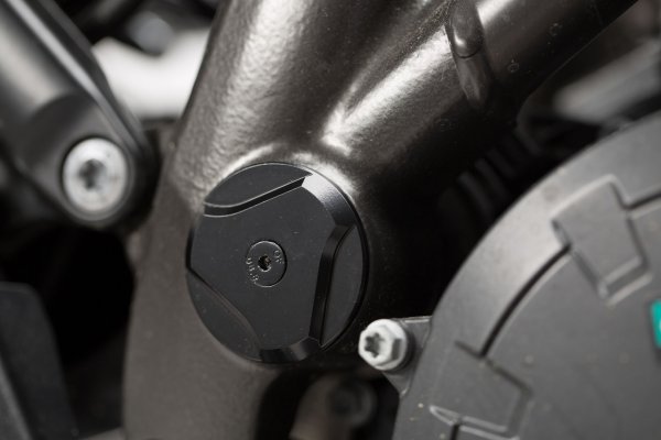 Frame cap set Black. KTM 1050/1090/1190 Adv,1290 SAdv.