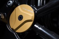 Frame cap set Gold. BMW R nineT models (14-).