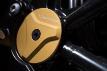 Frame cap set Gold. BMW R nineT models (14-).
