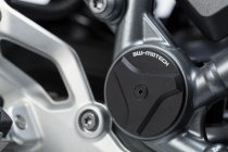 Frame cap set Black. BMW R1200 R/RS (14-18), R1250 R/RS (18-).