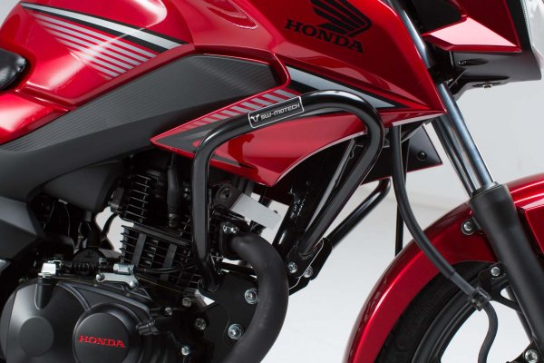 Crash bar Black. Honda CB125F.