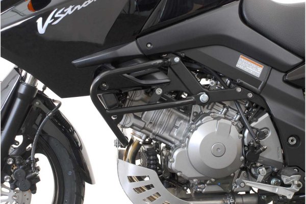 Crash bar Black. Suzuki DL 1000 V-Strom / Kawasaki KLV 1000.
