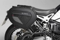 BLAZE H saddlebag set Black/Grey. BMW R nineT (14-), Pure / GS (16-).