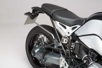 BLAZE H saddlebag set Black/Grey. BMW R nineT (14-), Pure / GS (16-).