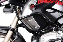 Upper crash bar Black. BMW R 1200 GS (04-07). With Crasbar only.