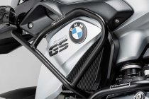 Upper crash bar Black. BMW R 1200 GS (12-16).