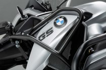 Upper crash bar Black. BMW R 1200 GS (12-16).